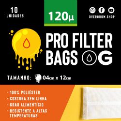 Pro Filter Bags OverGrow 120 micras - 4,5 x 12,7cm
